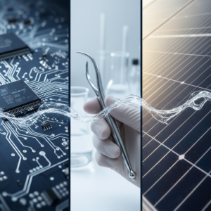 白銀的工業用途有哪些？一篇看懂電子、醫療到太陽能的關鍵應用