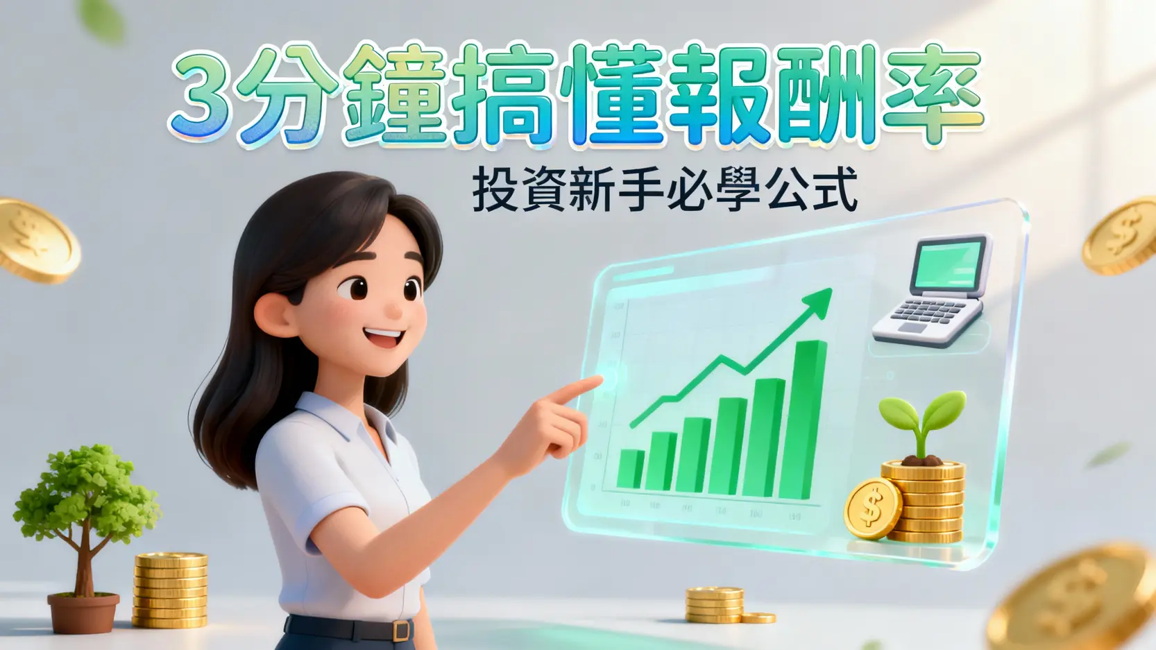 報酬率是什麼？投資新手必學！3分鐘搞懂報酬率計算公式與年化報酬率