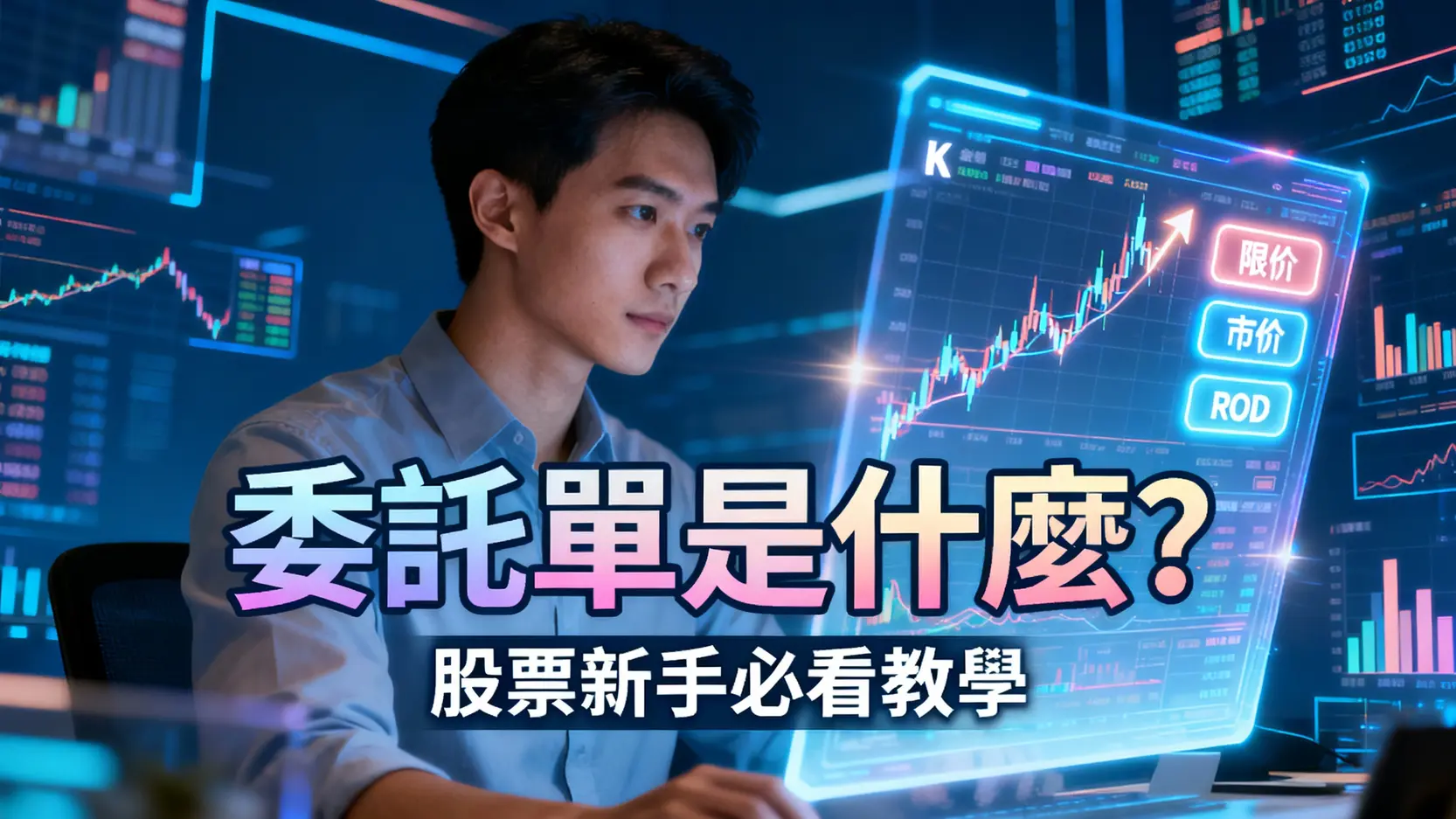 委託單是什麼？股票新手必看教學-從限價、市價單到ROD、IOC一篇搞懂！