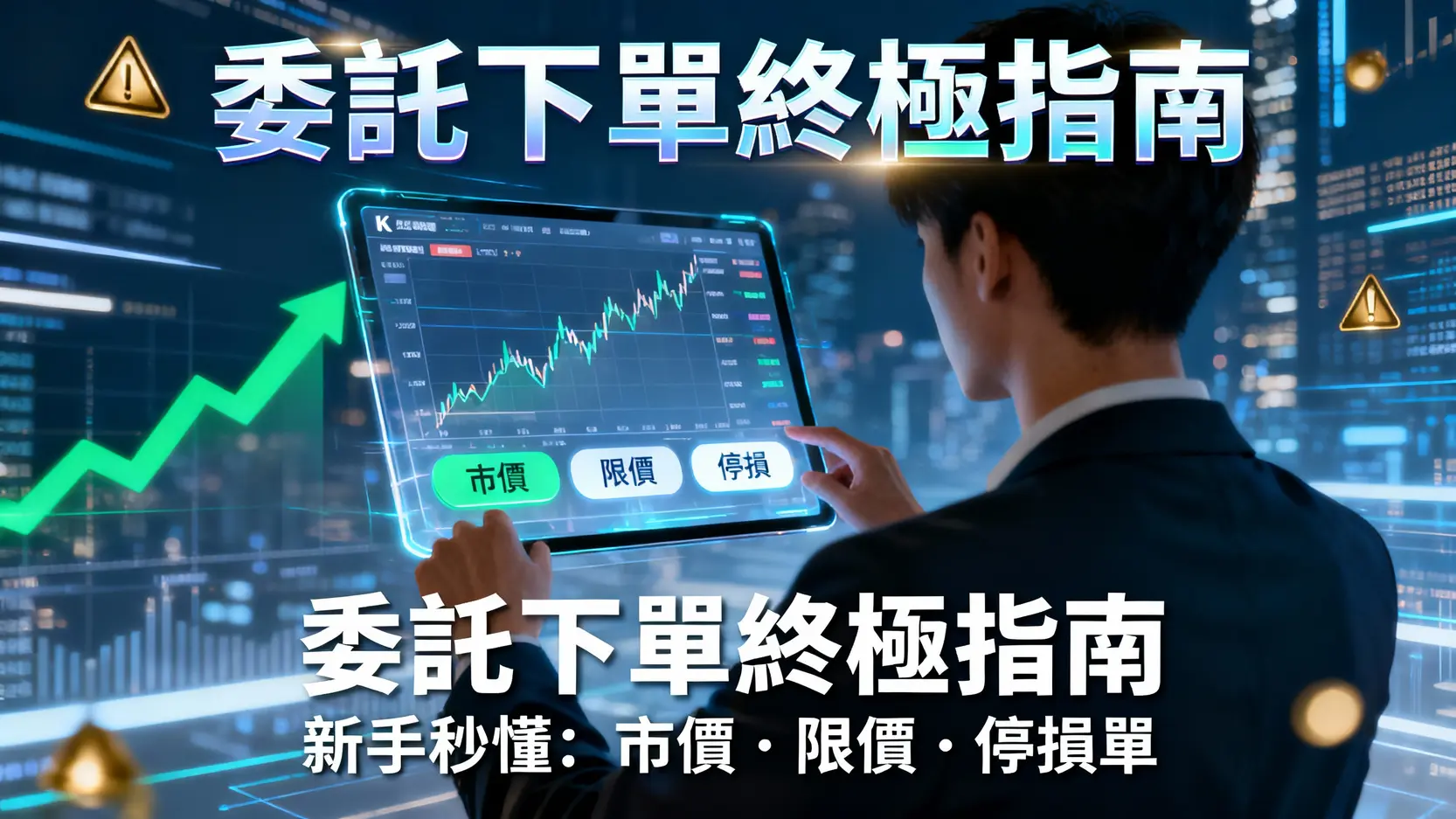 什麼是委託下單？新手秒懂市價限價停損單-2025終極指南