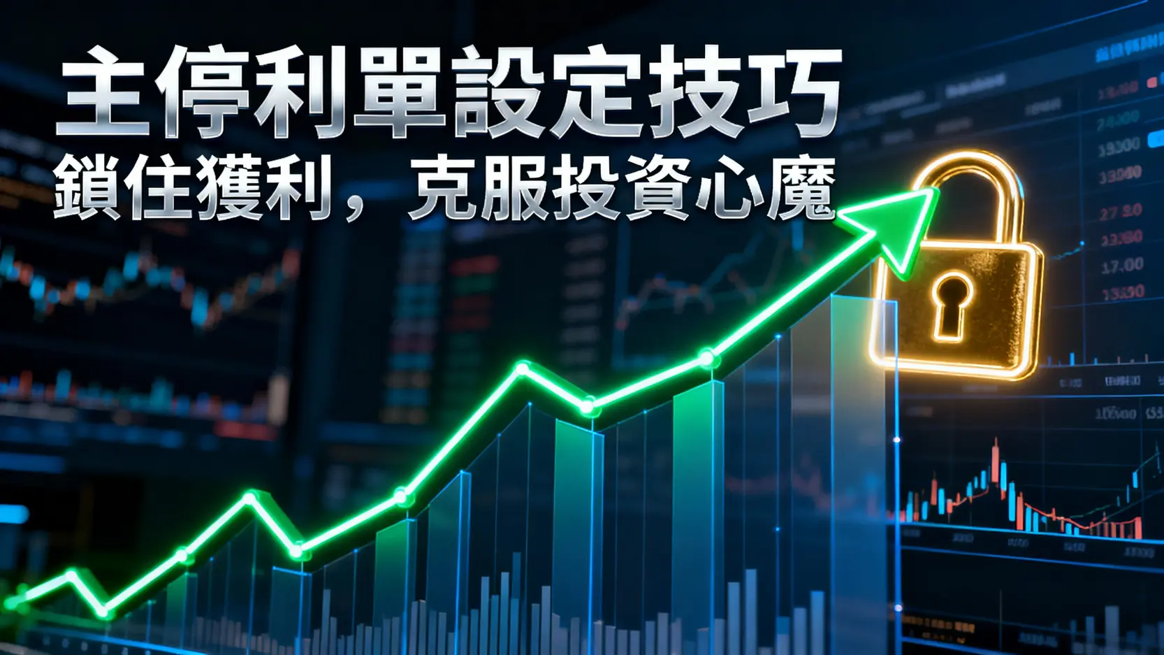 什麼是停利單？一篇搞懂停利單設定技巧與策略，讓你不再賺錢變賠錢！