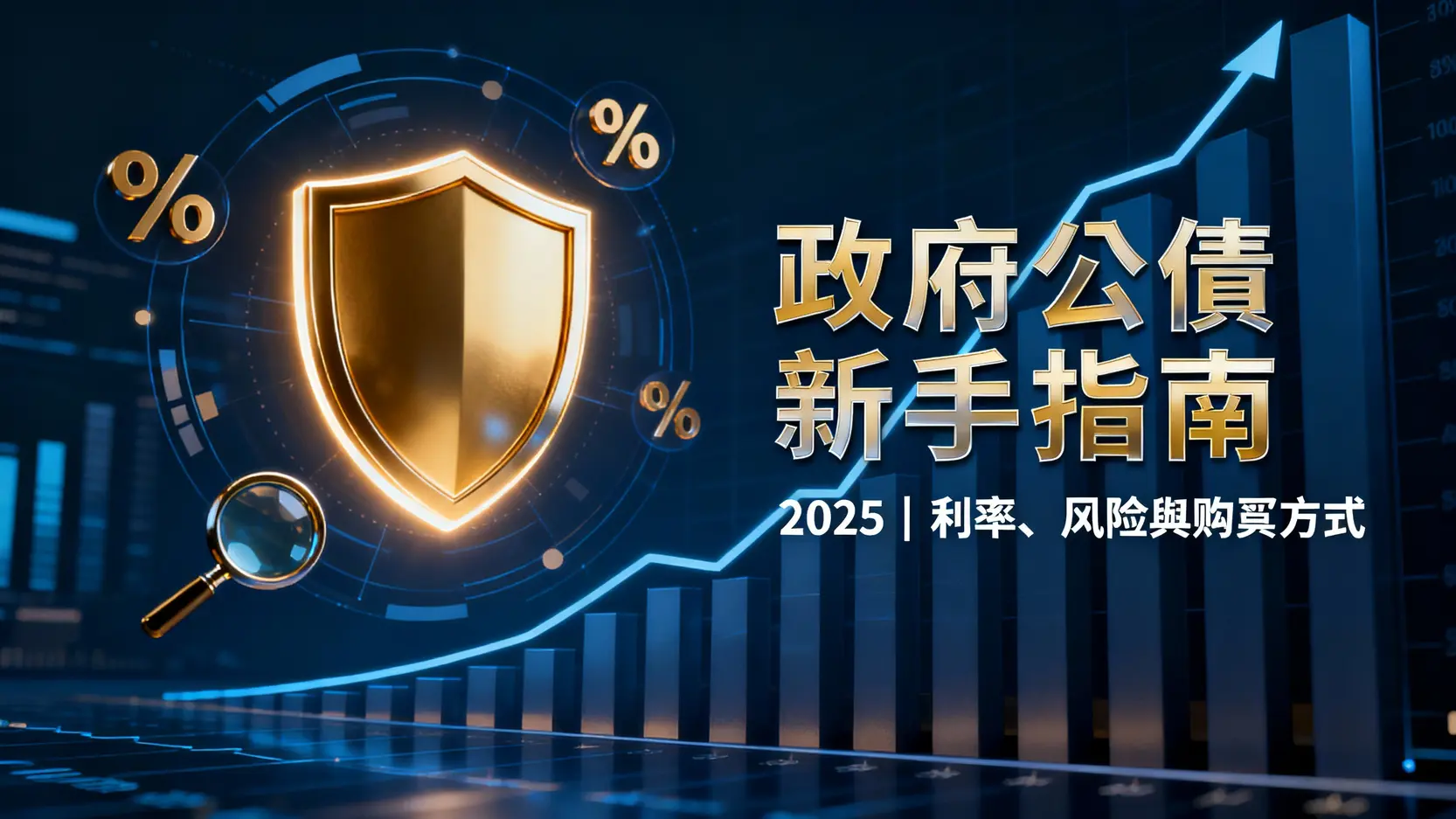政府公債是什麼？2025新手投資入門指南-利率、風險與購買方式全解析