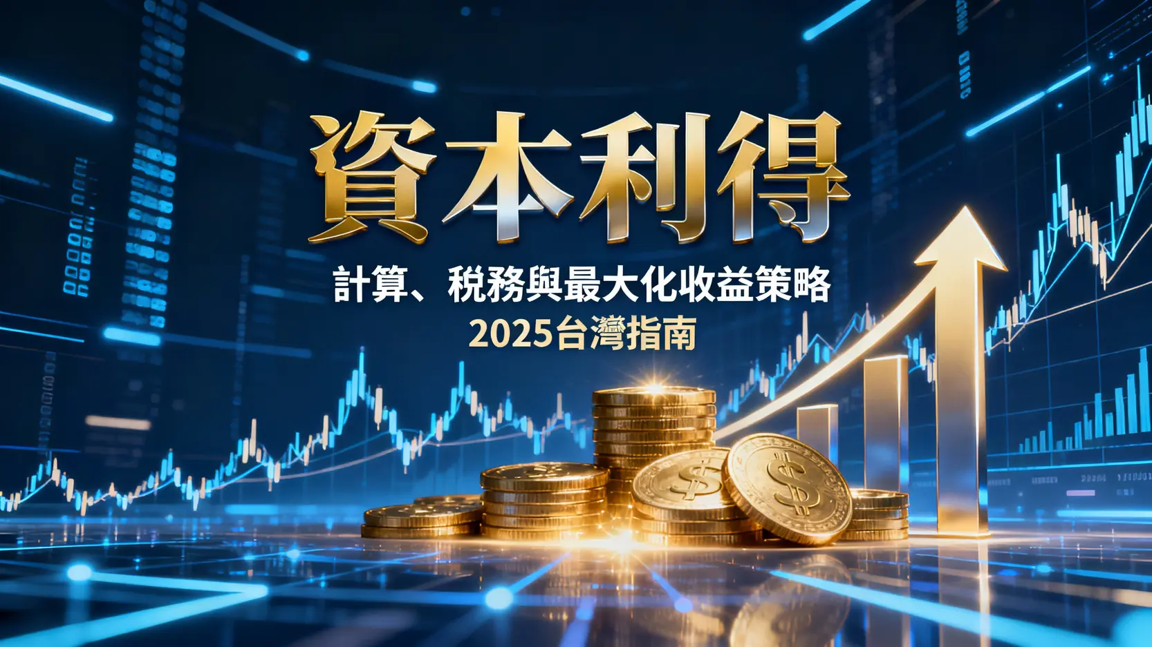 資本利得是什麼？一篇搞懂計算、稅務與最大化收益策略-2025台灣指南