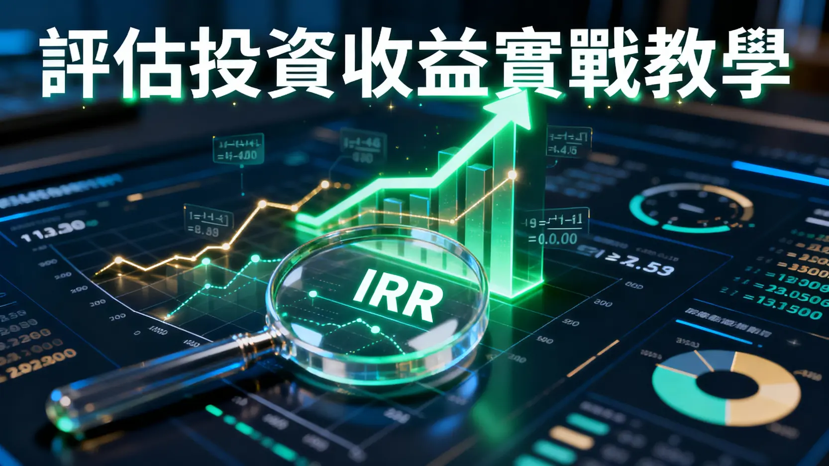 如何評估投資收益？從報酬率計算到IRR實戰教學｜2025新手指南