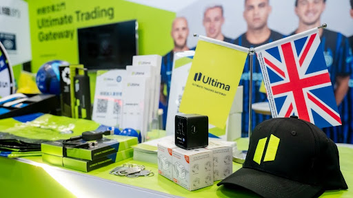 ALEX LIN Ultima Markets 台北國際金融展展區-ultima markets